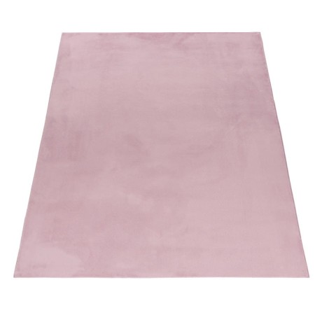 Przejdź do produktu Dywan pluszowy Pouffy pudrowy róż 200 cm x 290 cm