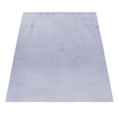 Przejdź do produktu Dywan pluszowy Pouffy srebrny 120 cm x 170 cm 