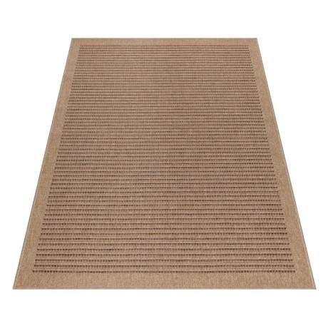 Przejdź do produktu Dywan uniwersalny Pasy beżowo-antracytowy 80 cm x 250 cm 