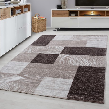 Przejdź do produktu Dywan nowoczesny Parma prostokąty brązowy 200 cm x 290 cm  