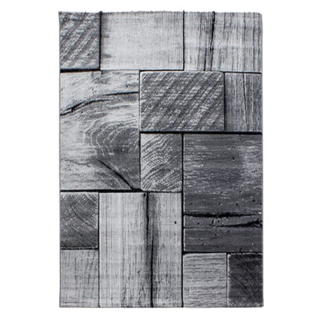 Przejdź do produktu Dywan nowoczesny Parma Deski szary 280 cm x 370 cm