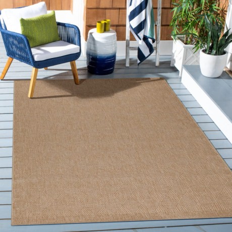 Przejdź do produktu Dywan uniwersalny Dhaka Romby beżowy 240 cm x 340 cm