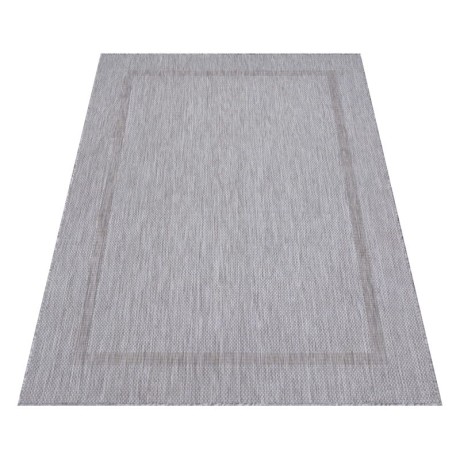 Przejdź do produktu Dywan zewnętrzny Relax ramka srebrny  120 cm x 170 cm