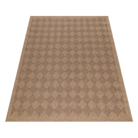 Przejdź do produktu Dywan uniwersalny Dhaka Roby antracytowo-beżowy 200 cm x 290