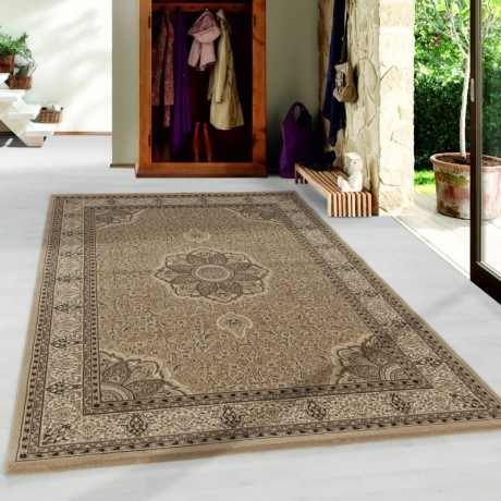Przejdź do produktu Dywan klasyczny Kashmir Rozeta beżowy 160 cm x 230 cm