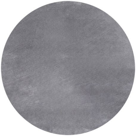 Przejdź do produktu Dywan pluszowy Sky szary antypoślizgowy do prania 200 cm x 200 cm  koło