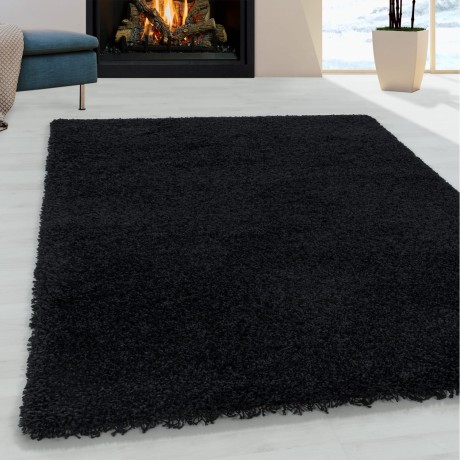 Przejdź do produktu Dywan shaggy Sydney czarny 140 cm x 200 cm 