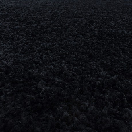 Przejdź do produktu Dywan shaggy Sydney czarny koło 120 cm x 120 cm
