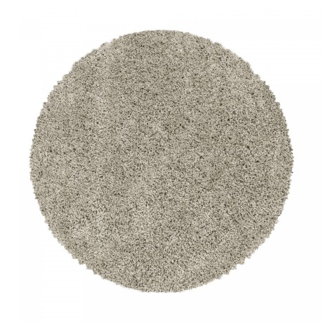 Przejdź do produktu Dywan shaggy Sydney cappucino koło 200 cm x 200 cm