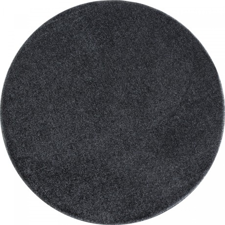 Przejdź do produktu Dywan jednolity Ata szary 120 cm x 120 cm koło