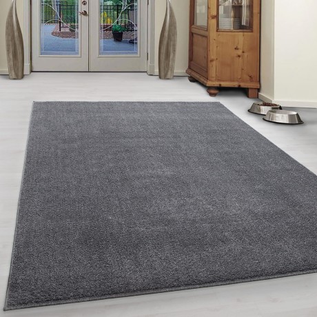 Przejdź do produktu Dywan jednolity Ata jasny szary 200 cm x 290 cm 
