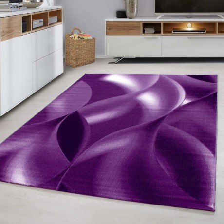 Przejdź do produktu Dywan nowoczesny Plus Wstęgi fioletowy 240 cm x 340 cm