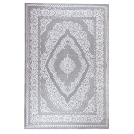Przejdź do produktu Dywan klasyczny 3D Anett szaro-kremowy 120 cm x 170 cm 