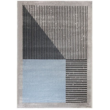 Przejdź do produktu Dywan nowoczesny Lara szaro-niebieski 140 cm x 200 cm