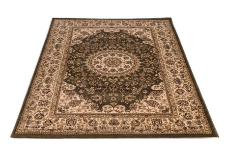 Przejdź do produktu Dywan klasyczny Venezia Ornament zielono-kremowy 300 cm x 400 cm 