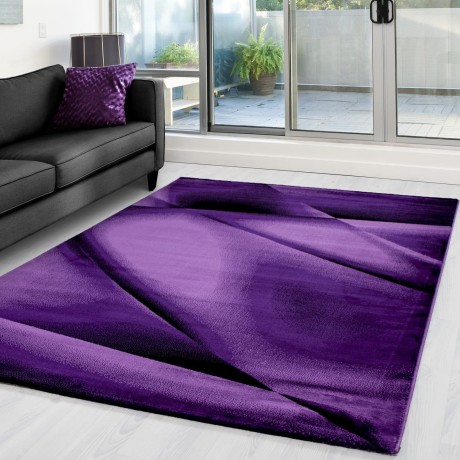 Przejdź do produktu Dywan nowoczesny Miami fioletowy 160 cm x 230 cm