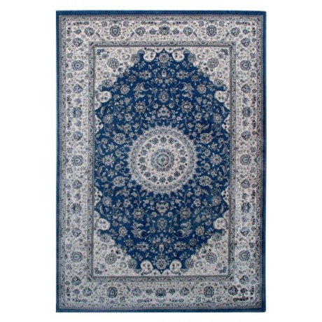 Przejdź do produktu Dywan klasyczny Venezia Ornament niebiesko-kremowy 200 cm x 290 cm