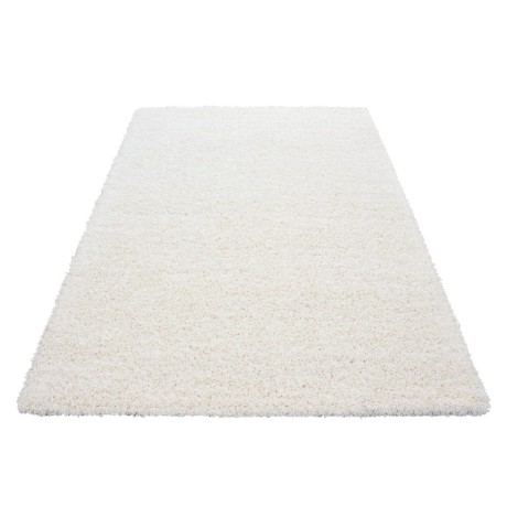 Przejdź do produktu Dywan shaggy jednokolorowy krem 120 cm x 170 cm