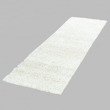 Przejdź do produktu Dywan shaggy jednokolorowy krem 80 cm x 250 cm