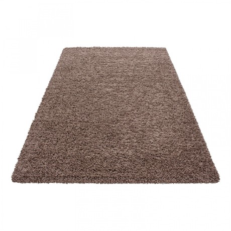 Przejdź do produktu Dywan shaggy jednokolorowy cappuccino 160 cm x 230 cm
