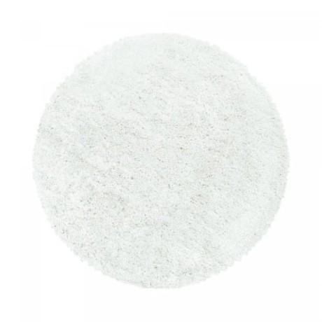 Przejdź do produktu Dywan shaggy Fluffy Super Soft biały koło 200 cm x 200 cm