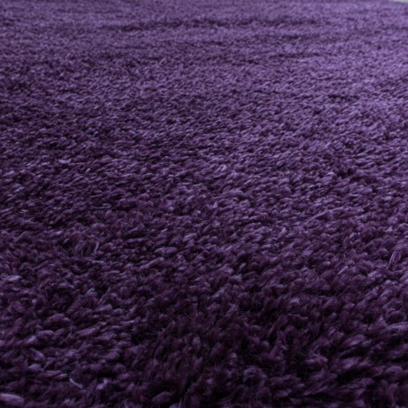 Przejdź do produktu Dywan shaggy Fluffy Super Soft fiolet koło 160 cm x 160 cm