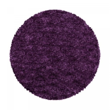 Przejdź do produktu Dywan shaggy Fluffy Super Soft fiolet koło 200 cm x 200 cm