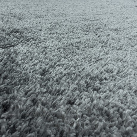 Przejdź do produktu Dywan shaggy Fluffy Super Soft  jasny szary koło 160 cm x 160 cm