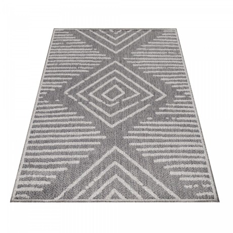 Przejdź do produktu Dywan zewnętrzny Aruba Romby szare 160 cm x 230 cm
