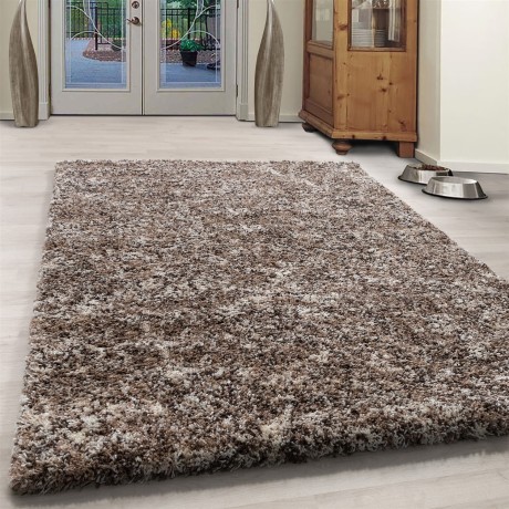 Przejdź do produktu Dywan shaggy Enjoy beżowy wielokolorowy 160 cm x 230 cm 