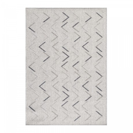 Przejdź do produktu Dywan zewnętrzny Aruba Strzałki kremowo - szary 140 cm x 200 cm