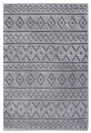 Przejdź do produktu Dywan nowoczesny 3D Elle Collection Gallery Boho szary 80 cm x 120 cm