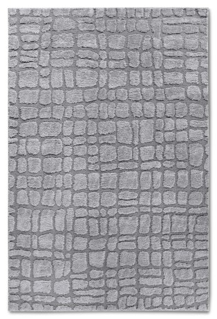 Przejdź do produktu Dywan nowoczesny 3D Elle Collection Gallery Cegiełki szary 200 cm x 280 cm 