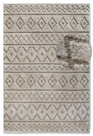 Przejdź do produktu Dywan nowoczesny 3D Elle Collection Gallery Boho beżowy 120 cm x 170 cm