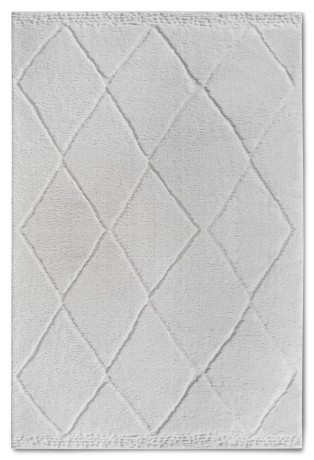Przejdź do produktu Dywan nowoczesny 3D Elle Collection Gallery Romby kremowy 120 cm x 170 cm