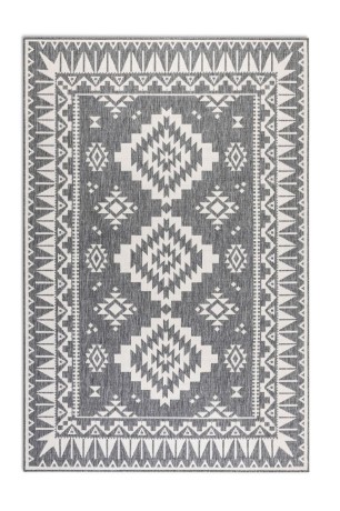 Przejdź do produktu Dywan dwustronny zewnętrzny Gemini szaro-kremowy 200 cm x 290 cm 