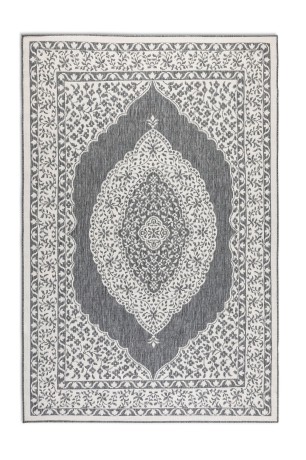 Przejdź do produktu Dywan dwustronny zewnętrzny Gemini Alladyn szaro-kremowy 120 cm x 170 cm 