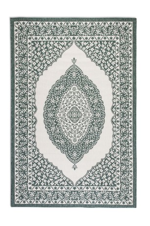 Przejdź do produktu Dywan dwustronny zewnętrzny Gemini Alladyn zielono-kremowy 120 cm x 170 cm 