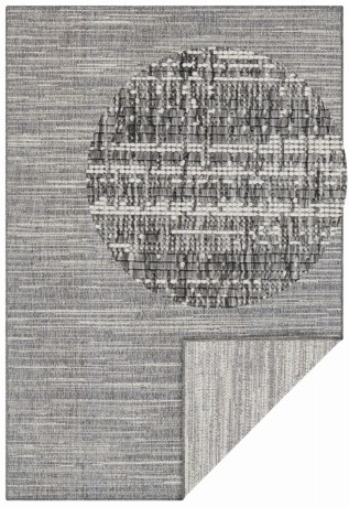 Przejdź do produktu Dywan dwustronny zewnętrzny Gemini szary 240 cm x 340 cm