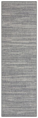 Przejdź do produktu Dywan dwustronny zewnętrzny Gemini szary chodnik 80 cm x 250 cm 