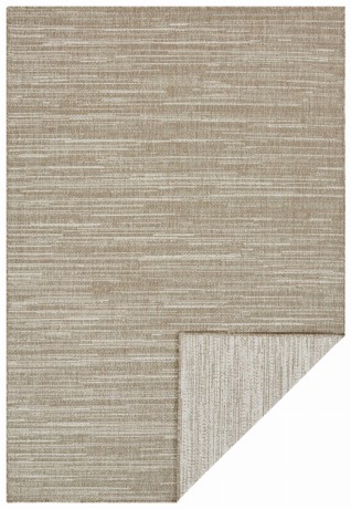 Przejdź do produktu Dywan dwustronny zewnętrzny Gemini brązowo-kremowy 120 cm x 170 cm