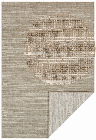 Przejdź do produktu Dywan dwustronny zewnętrzny Gemini brązowo-kremowy 240 cm x 340 cm