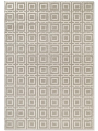 Przejdź do produktu Dywan nowoczesny Perles Romby beżowo-kremowe 120 cm x 170 cm  