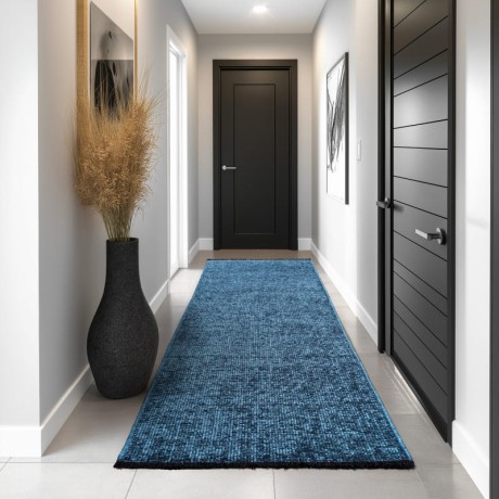 Przejdź do produktu Dywan bawełniany Space niebieski 140 cm x 200 cm