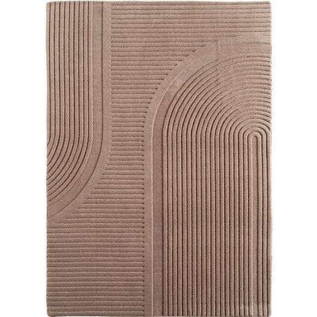 Przejdź do produktu Dywan nowoczesny 3D Pompei Geometria beżowy 200 cm x 290 cm