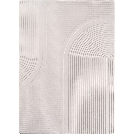 Przejdź do produktu Dywan nowoczesny 3D Pompei Geometria kremowy 240 cm x 340 cm