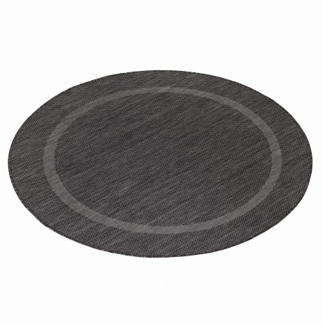 Przejdź do produktu Dywan zewnętrzny Relax ramka czarny koło 200 cm x 200 cm