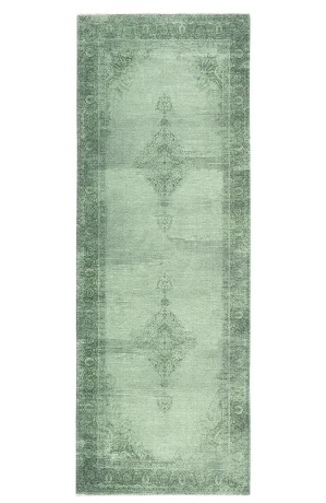 Przejdź do produktu Dywan vintage Marylou zielony 80 cm x 290 cm