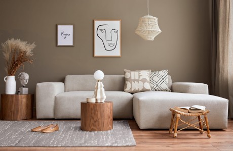 Przejdź do produktu Dywan nowoczesny Stella biało-szary 80 cm x 300 cm