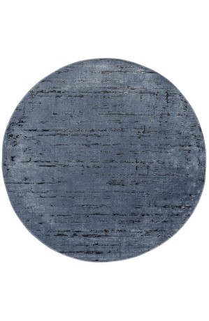 Przejdź do produktu Dywan nowoczesny Stella niebieski koło 120 cm x 120 cm